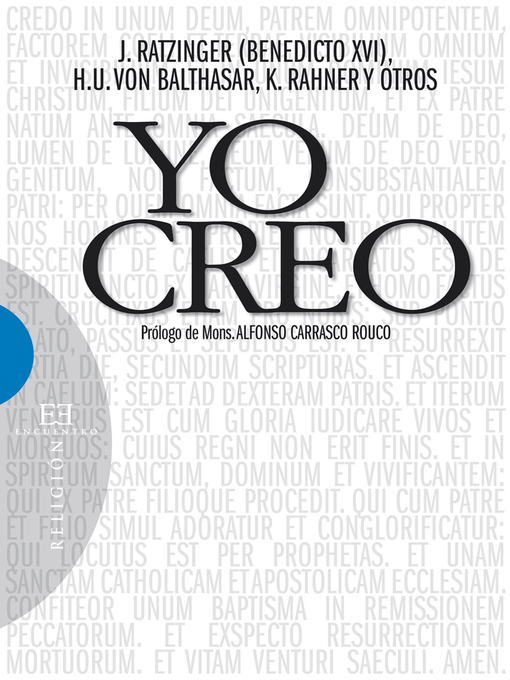 Title details for Yo creo by Joseph Ratzinger (Benedicto XVI) - Available